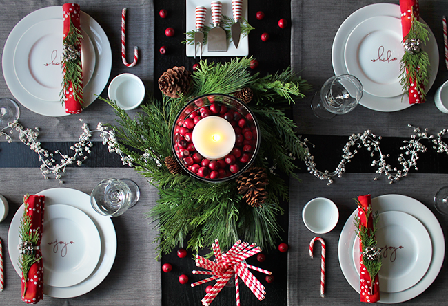 Crate and Barrel Holiday Table 3